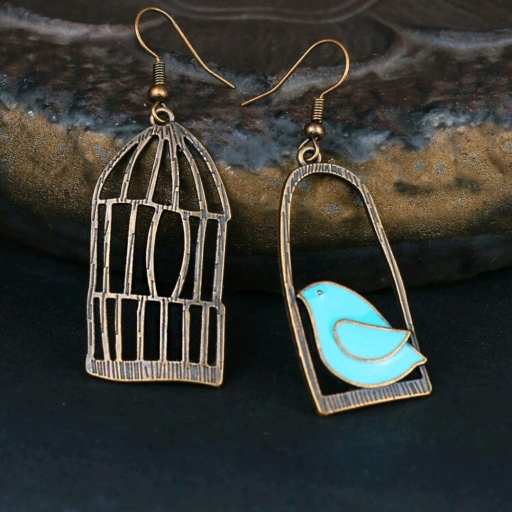 Birdcage Earrings